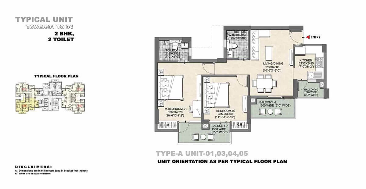 Tata Eureka Park Phase 2 floor plan